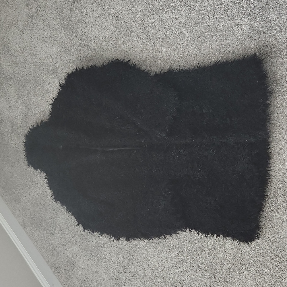 Light weight faux fur coat